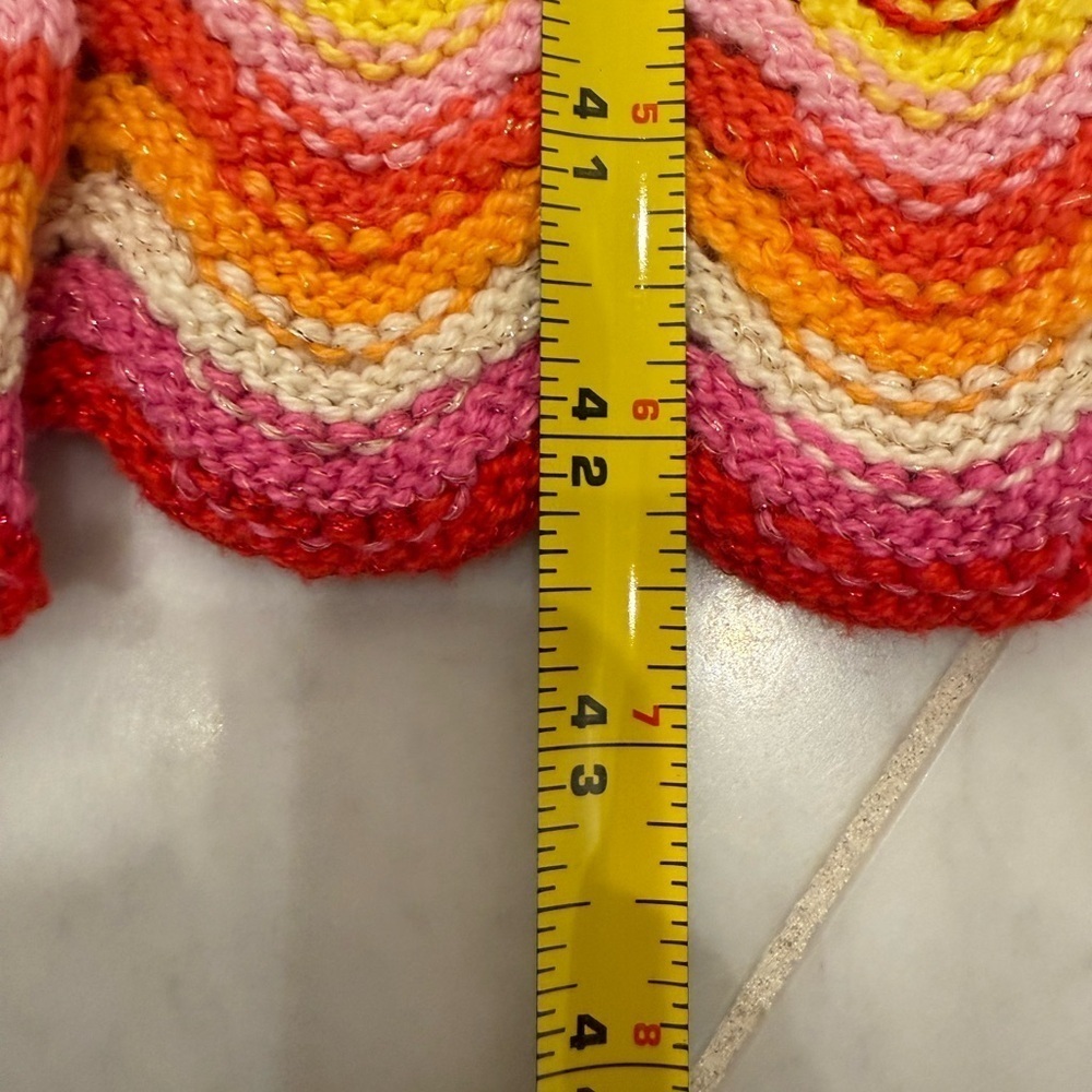 ME369 NEW Kimberley Sunshine Crochet Knit long open Cardigan coat size XS/S - Picture 16 of 16